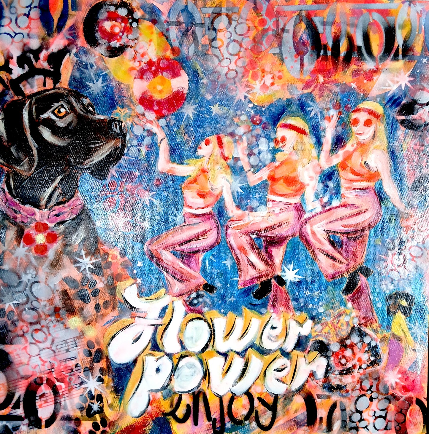 PSYCHEDELIC KING LABRADOR – GENTLEMAN DOG