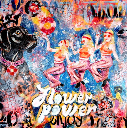 PSYCHEDELIC KING LABRADOR – GENTLEMAN DOG