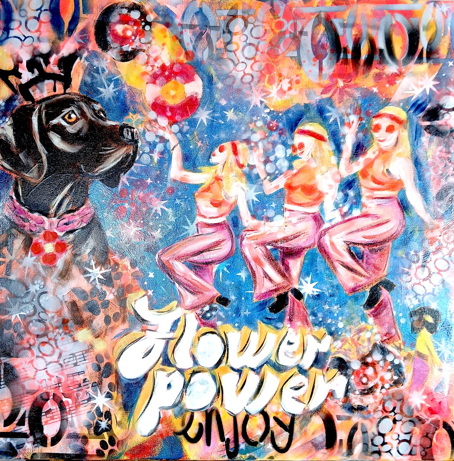 PSYCHEDELIC KING LABRADOR – GENTLEMAN DOG