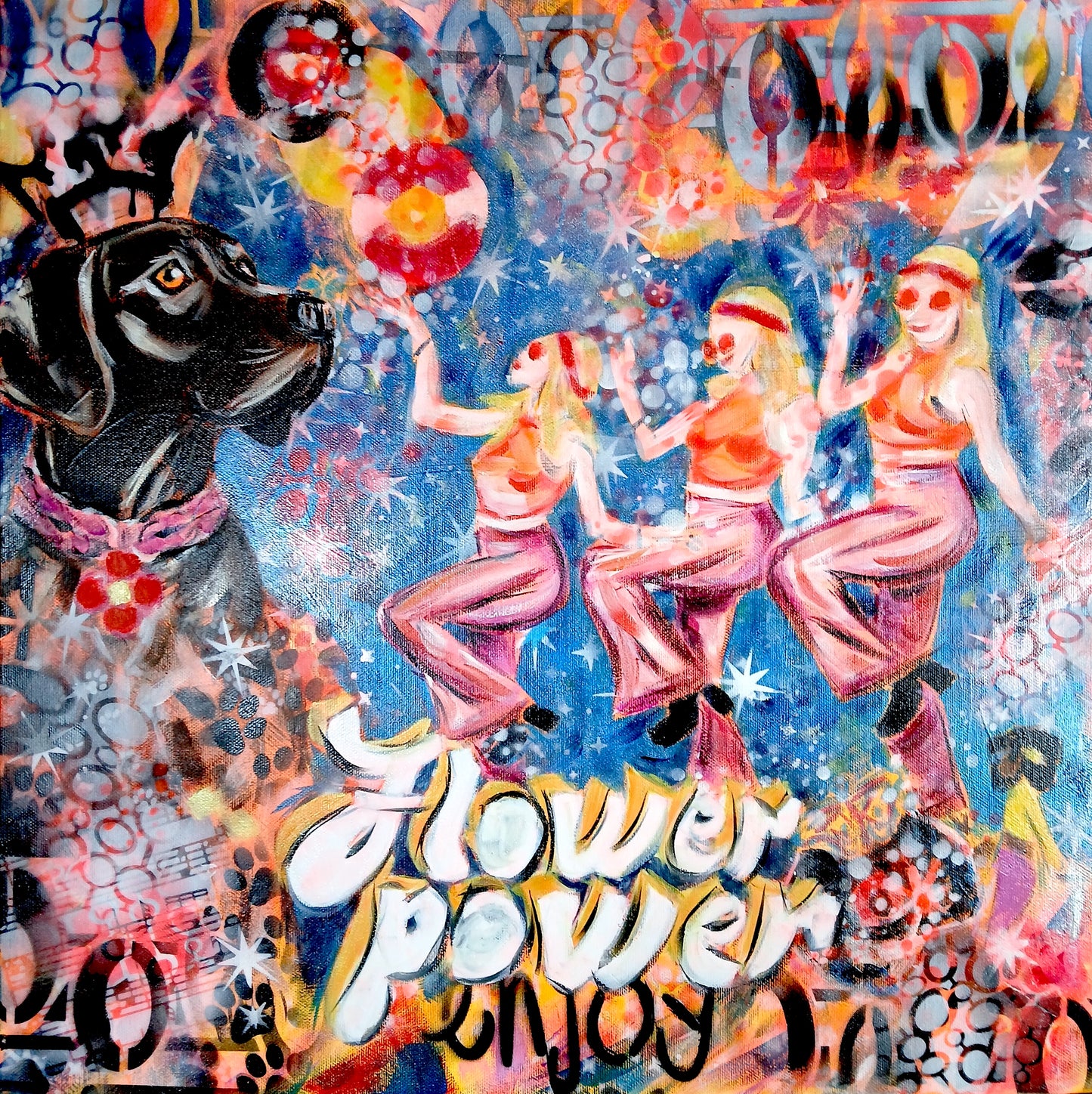 PSYCHEDELIC KING LABRADOR – GENTLEMAN DOG