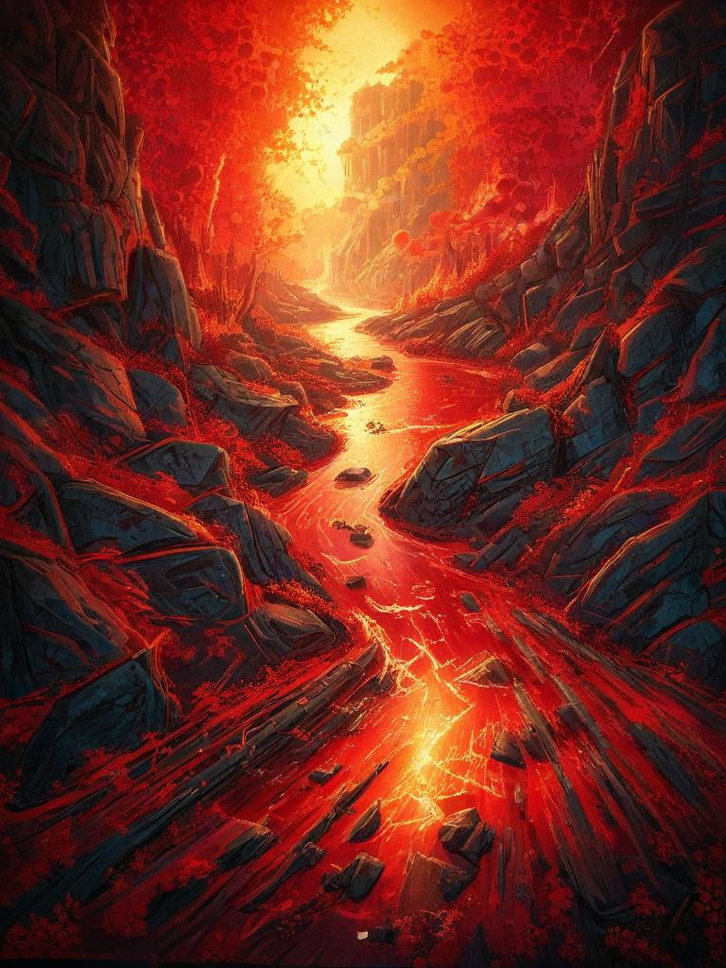 THE LABRADORITE RIVER 1 – BEYOND THIS WORLD