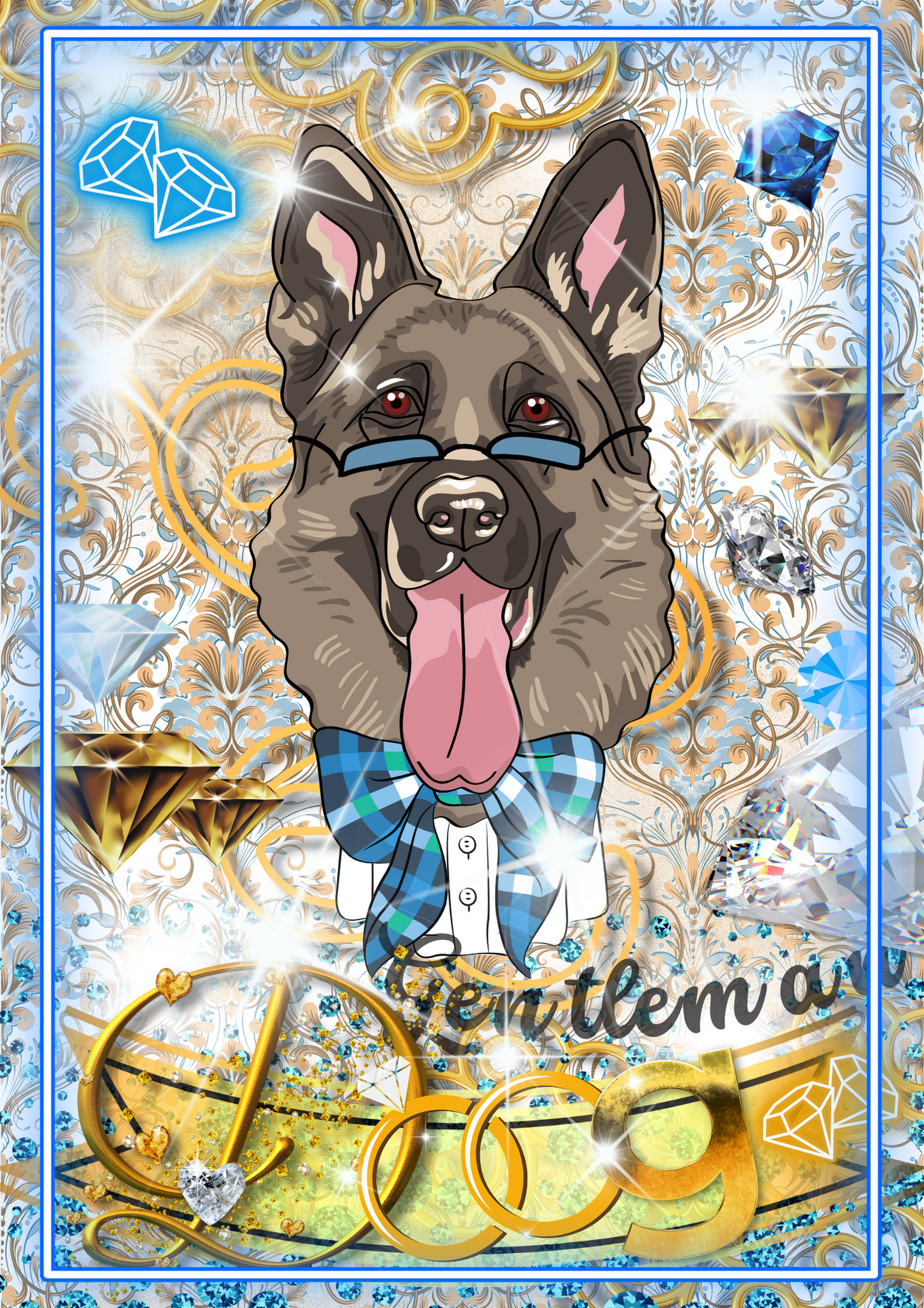 The Diamond Boss – The German Shepherd - Gentleman Dog